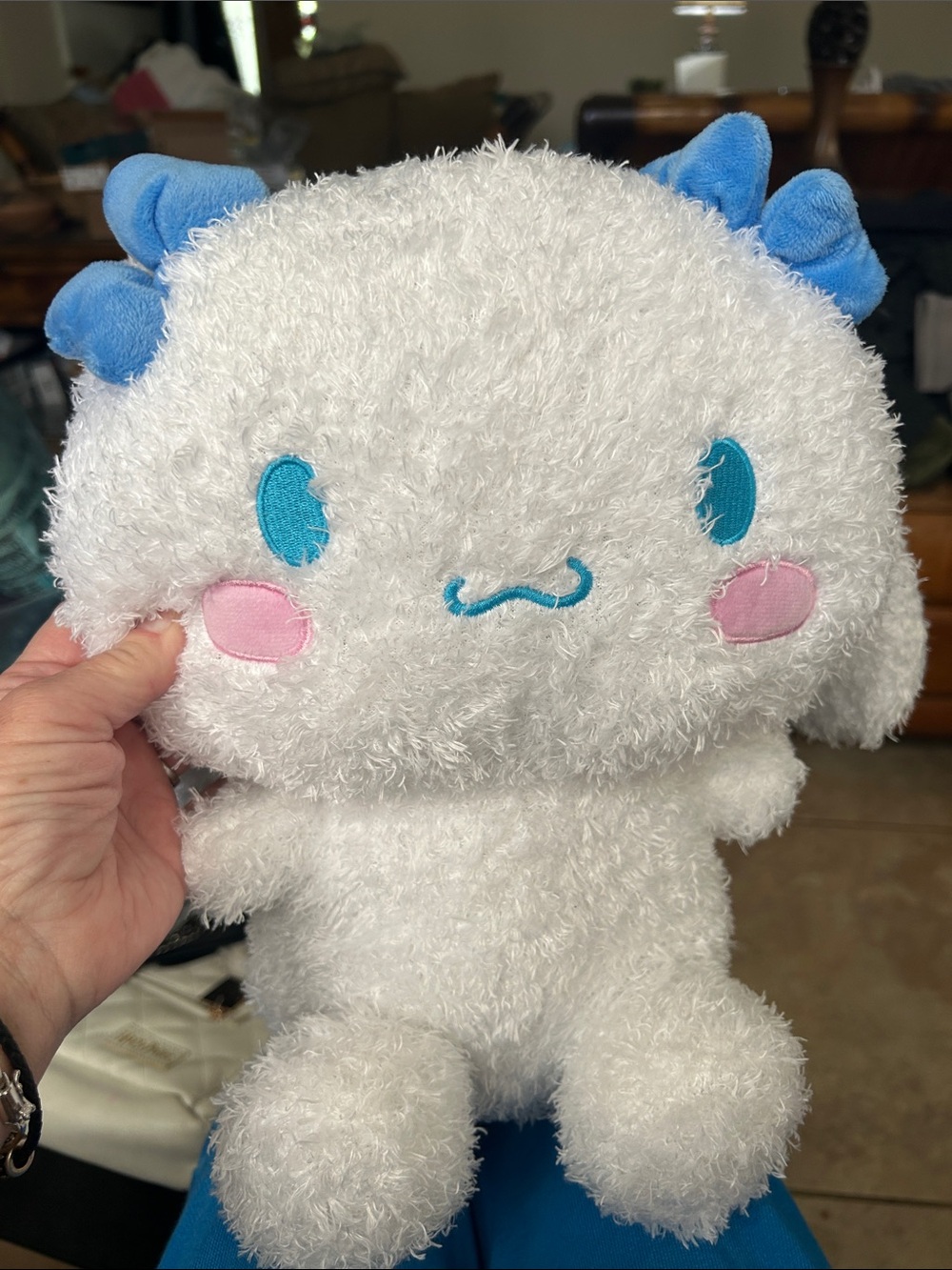 -Cinnamonroll Backpack Soft Cuddly Companion- So Cute !!